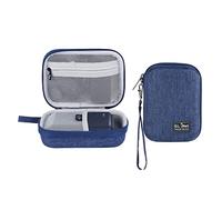 Gadget Organizer Case pour routeurs de Voyage GL-AXT1800/ GL-MT1300/ GL-SFT1200/ GL-E750, chargeurs, câbles et Accessoires, Pochette Robuste et Durable, Sac à Main en EVA, Antichoc, résistant à l'eau