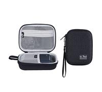 Gadget Organizer Case pour routeurs de Voyage GL-AXT1800/ MT1300/ SFT1200/ E750, chargeurs, câbles et Accessoires, Pochette Robuste et Durable, Sac à Main en EVA, Antichoc, résistant à l'eau (Black)