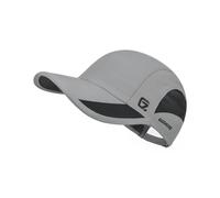 GADIEMENSD Quick Dry Sports Hat Lightweight Breathable Soft Outdoor Running Cap (Improvement, Light Gray)