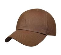 GADIEMKENSD Blank Baseball Cap 100% Premium Washed Cotton Hat for Men Women Unconstructed Soft Basic Hat Unisex Custom Items Plain Caps Dad Hats for Outdoor Sports Golf Running Hiking Coyote Brown