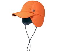 GADIEMKENSD Chapeau d'hiver imperméable pour Hommes Casquette de Baseball avec Oreillettes Corde réfléchissante Chapeau de Trappeur Chaud doublé en Polaire Chapeau Thermique Orange