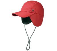 GADIEMKENSD Chapeau d'hiver imperméable pour Hommes Casquette de Baseball avec Oreillettes Corde réfléchissante Chapeau de Trappeur Chaud doublé en Polaire Chapeau Thermique Rouge