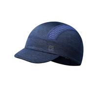 GADIEMKENSD Cooling Cycling Cap, Skull Cap Helmet Liner with Flip Brim, Under Helmet for Men & Women, Suitable for Running and Sun Protection, Worn Under The Helmet. Deep Blue