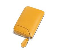 GADIEMKENSD Credit Card Holder RFID Sleeves Wallets Thin Carteras Para Mujer Boho Tarjeteros De Mujer Mini Purse for Travel Card Cases & Money Organizers Cash Envelope Wallet for Womens Gift Yellow