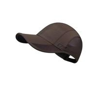 GADIEMKENSD Quick Dry Sports Hat UPF50+ Lightweight Breathable Soft Outdoor Running Cap Women Baseball Caps (Coffee, L)