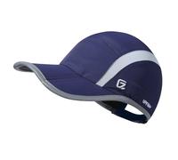 GADIEMKENSD UPF50+ Folding Outdoor Hat Unstructured Reflective Design Breathable Soft Sport Cap for Outdoor Sport