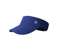 GADIEMKENSD Visière de Sport pour Femmes et Hommes, visière de Golf UPF 50+, Casquette de Tennis à visière Pliable et réfléchissante, Chapeaux de Soleil Respirants pour la Course, Marine