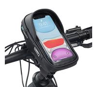 GADISTA® France, Sacoche Velo, Sacoche Guidon Velo étanche pour Smartphone sous 6,5 Pouces. Support Telephone Velo Universel avec écran Tactile et Espace de Rangement. Cadeau Homme Femme noêl