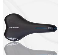 Selle Velo Freya Confortable Fait Mains En Italie Avec Technologie Brevetée 3zones. Noir