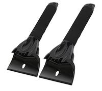 GADLANE Lot de 2 Grattoir Pare Brise Voiture - Grattoir Voiture Givre 24cm Long, Anti-Rayures, Durable - Gratte Pare Brise Voiture avec Poignée Ergonomique, Gratte Vitre Voiture (2 PCS)
