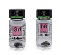 Gadolinium Élément 64 GD, Champion Puro 1 Gramme 99,95% en Flacon de Verre avec Étiquette