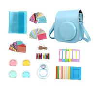 Gadpiparty 1 Ensemble Accessoires Polaroïd Pochette Rangement Pochette de Rangement Camera Mini Albums Photos Photo pour Instant Mini 11 étui pour Appareil Photo instantané 11 Cuir