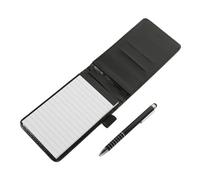 Gadpiparty 1 Ensemble Bloc Notes de Poche avec Stylo de Carnet de Notes Élégant et Pratique pour Bureau Pages Lignées Accessoire de Travail Portable
