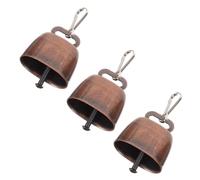 Gadpiparty 1 Ensemble Cloche à Vache de Cloches Perte pour Animaux Fort Accessoire de Pâturage pour Vaches Moutons Chèvres