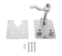 Gadpiparty 1 ensemble de loquets à came pour bateau, en acier inoxydable, pour plancher de bateau, loquet de trappe, poignée de levage affleurante et rotative, pour yachts, camping-cars, armoires,