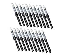 Gadpiparty 1 jeu Absorbeur D'Encre Push-Pull Assistant De Remplissage D'Encre Absorption D'Encre Pour Stylo Pistons D'Encre Remplissage D'Encre Pour Stylo 30 pièces
