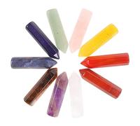Gadpiparty 1 Jeu Décoration Cristal Ornements De Statues Pour Table Figures Miniatures Élégantes Pour Décoration Intérieur 10 Pièces