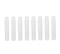 Gadpiparty 1 jeu Étui Transparent Pour Craie Soluble Dans L'Eau Pour Enfants Avec Pince À Queue Anti-Poussière Support De Rangement Pour Craie 20 pièces