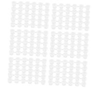 Gadpiparty 1 Jeu Mini Pots De Peinture Vides Plastique Contenants Par Bande Pour Stockage Et Diy Palette Compacte Portable Pour École Et Loisirs 30 Pièces
