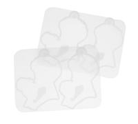Gadpiparty 1 Jeu Moule Silicone Pour Porte Clé Maman Garçon Fille Moules Diy Réutilisables Pour Artisanat Créatif Matériau Sain Et Durable 2 Pièces