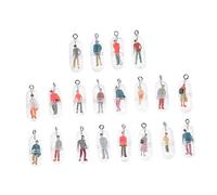 Gadpiparty 1 Jeu Pendentifs Figure Humaine Lot Pour Fabrication De Bijoux Et Artisanat Diy Accessoires Créatifs Pour Porte Clés Bracelets Et Colliers 20 Pièces