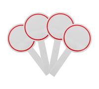 Gadpiparty 1 Jeu Tableau Effaçable Mousse Tableau De Score Portable Pour Juges Face Pratique Pour Compétitions 4 Pièces