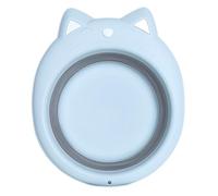 Gadpiparty 1 Pc lavabo pliant Lavabo pliable pour bébé vasque à vaisselle coins cosmétiques éponges bébé évier lavabo portable évier portatif lavabo de voyage lavabo bébé lavabos pliants Blue