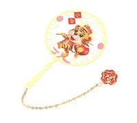 Gadpiparty 1 Pièce Marque Page Laiton Traditionnel Chinois Décoratif avec Design de Tigre Accessoire de Lecture Élégant et Pratique pour Étudiants et Amoureux