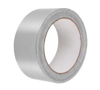 Gadpiparty 1 rouleau Bande Adhésive Aluminium Isolante Haute Température Ruban Étanche pour Isolation Thermique et Étanchéité des Tuyaux Multifonctionnelle pour Réparation et Protection