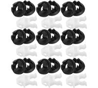 Gadpiparty 10 Ensembles Support de Capot de Voiture Plastique Kit de Clips de Fixation Pratiques pour Support de Capot Installation Rapide sans Dommage Accessoires pour Voiture Adaptés