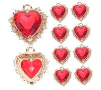 Gadpiparty 10 Pièces Accessoires de fabrication de bijoux bijou menagere bracelet breloque bracelet pour charms the accessoire present accessoires de charme charmes de cuivre rouge