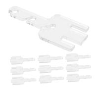 Gadpiparty 10 Pièces Adaptateurs Tendeur Fil pour Machine à Tricoter Accessoires de Gestion du Fil Précis Tension Compatible Addi King Express Améliore la Performance et Fluidifie Tricotage