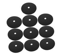 Gadpiparty 10 pièces Anneaux de Paillis Arbre Non Tissés Protection Racine Plantes Rondes Noir Respirant pour Jardin Paillage Blocking Fabric Barrier