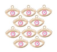 Gadpiparty 10 pièces Breloques Œil Du Diable Alliage pour Fabrication de Bijoux DIY Pendentifs Suspensions Artisanales