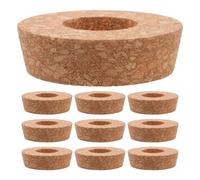 Gadpiparty 10 Pièces Couvercle pour Vase Hydroponique avec Trou Central | Remplacement pour Culture et Propagation Hydroponiques, Joint Hermétique, Usage Polyvalent, Tiges de Plante