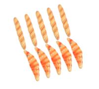 Gadpiparty 10 Pièces Gel Pen Set Realistic Bread Design Ink Smooth Writing Fun Stationery For School Office Party Favor