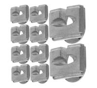 Gadpiparty 10 Pièces Lot de Manchons à Œillets Alliage pour Tête Débroussailleuse Guide Ligne Robuste pour Coupe-bordure et Tondeuse Maintien Sécurisé pour Coupe Précise