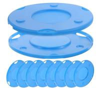 Gadpiparty 10 Pièces Protection Base Antidérapante pour Ventouse de Poteau de Drapeau Auto Couvre-Support Durable pour Fixation Stable sur Voiture et Camping-