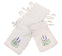 Gadpiparty 10 pièces Sachets Lavande Vides Pochons Parfumés Réutilisables Sacs Petit Format pour Bijoux Fête DIY Emballage Cadeau