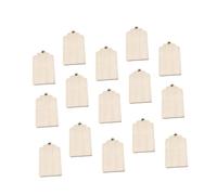 Gadpiparty 100 Pièces Étiquettes Suspendues avec Corde de Planches Décoratives pour Bureau et Boutique Artisanat Personnalisable