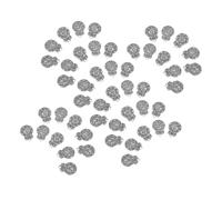 Gadpiparty 100 Pièces Five Element Pendant Charms Set Chinese Style Retro Blessing Jewelry Accessories For Women Necklace DIY Crafting Mixed Metal Charms For Necklace Earrings Bracelet