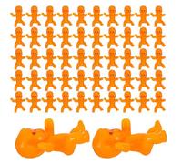 Gadpiparty 100 pièces Mini Figurines Plastic Toys For Shower Decorations Ice Cube Game Party Supplies Unique Cake Toppers Special Keepsakes