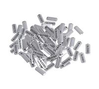 Gadpiparty 100 Pièces Pendentifs Alliage avec Messages Inspirants Charm Diy pour Création de Bijoux Accessoires de Mode pour Colliers et Bracelets