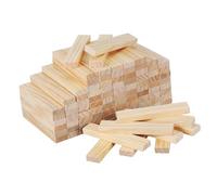 Gadpiparty 100 Pièces Planches Montessori pour Construction Blocs Rectangulaires pour Jeux Éducatifs Développement Spatial et Activités Manuelles