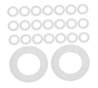 Gadpiparty 100 pièces Rondelles Fines Acier Inoxydable pour Poignée de Porte Calage et Durable Adaptation Facile pour Stabilisation et Sécurité Du Mécanisme