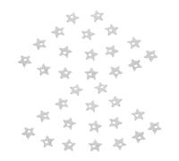 Gadpiparty 100 Pièces Stainless Steel Star Charms For Jewelry Making Hollow Five Pointed Pendants For Bracelets Necklaces Craft Accessories