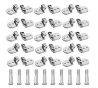Gadpiparty 10ensembles Lot de Charnières de Lunettes Kit de Resserrage Charnière à Lunettes pour Réparation et Remplacement Accessoires pour Montures Plastiques et Verres