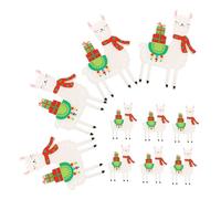 Gadpiparty 10pièces Breloques Alpaga Acrylique Pour Bricolage Diy Décorations De Bijoux Pendentifs Faits Main Adorables