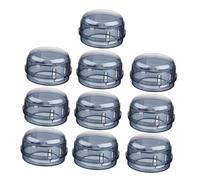 Gadpiparty 10pièces Couvre-boutons De Réchaud Pour Boutons De Cuisinière à Garde Éléments De Cuisine Sécurisée Pour Animaux De Compagnie Prévention Des Accidents Saleté