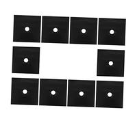 Gadpiparty 10pièces Couvre-brûleur De Cuisinière Ptfe Résistant Chaleur Lot De Pour Plaques De Cuisson à Facile à Nettoyer Et Réutilisable